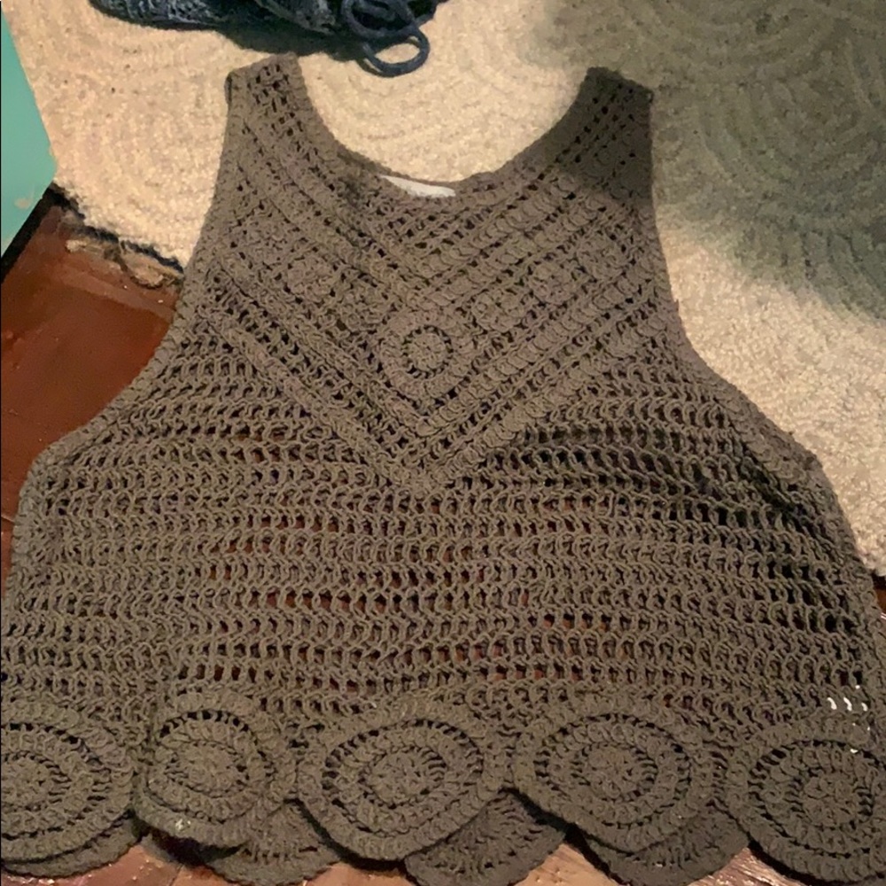 Knitted tank! So pretty